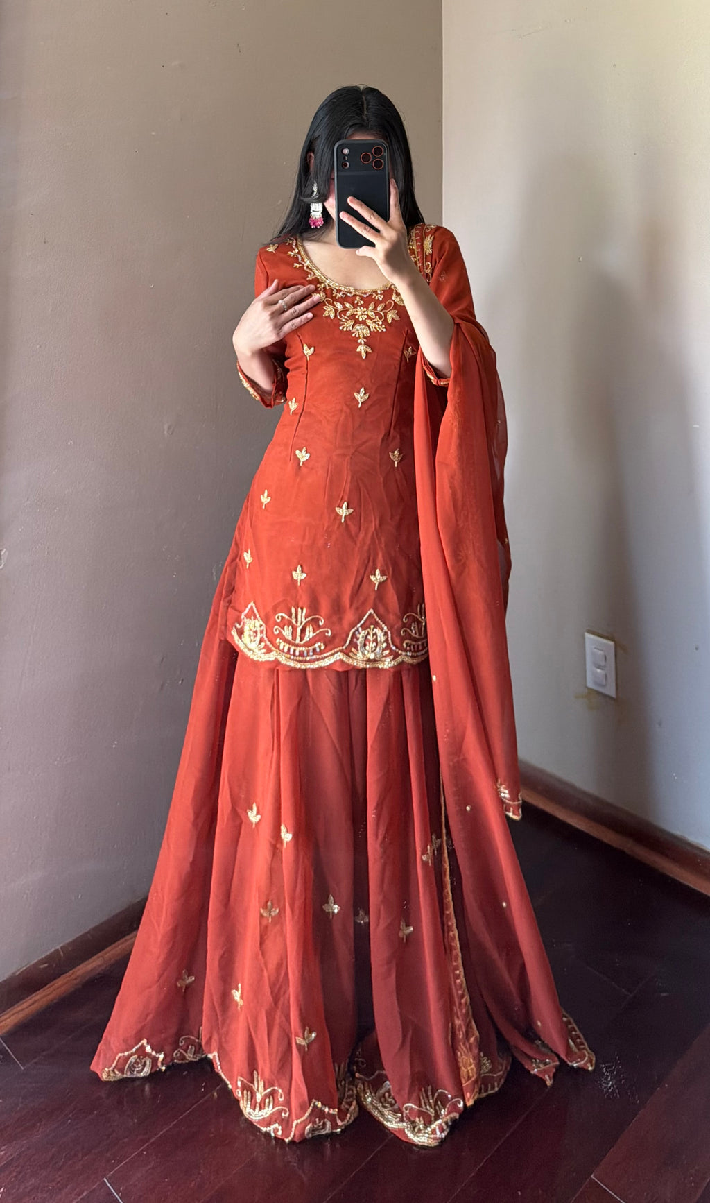 Heavy Handwork Kurta suit