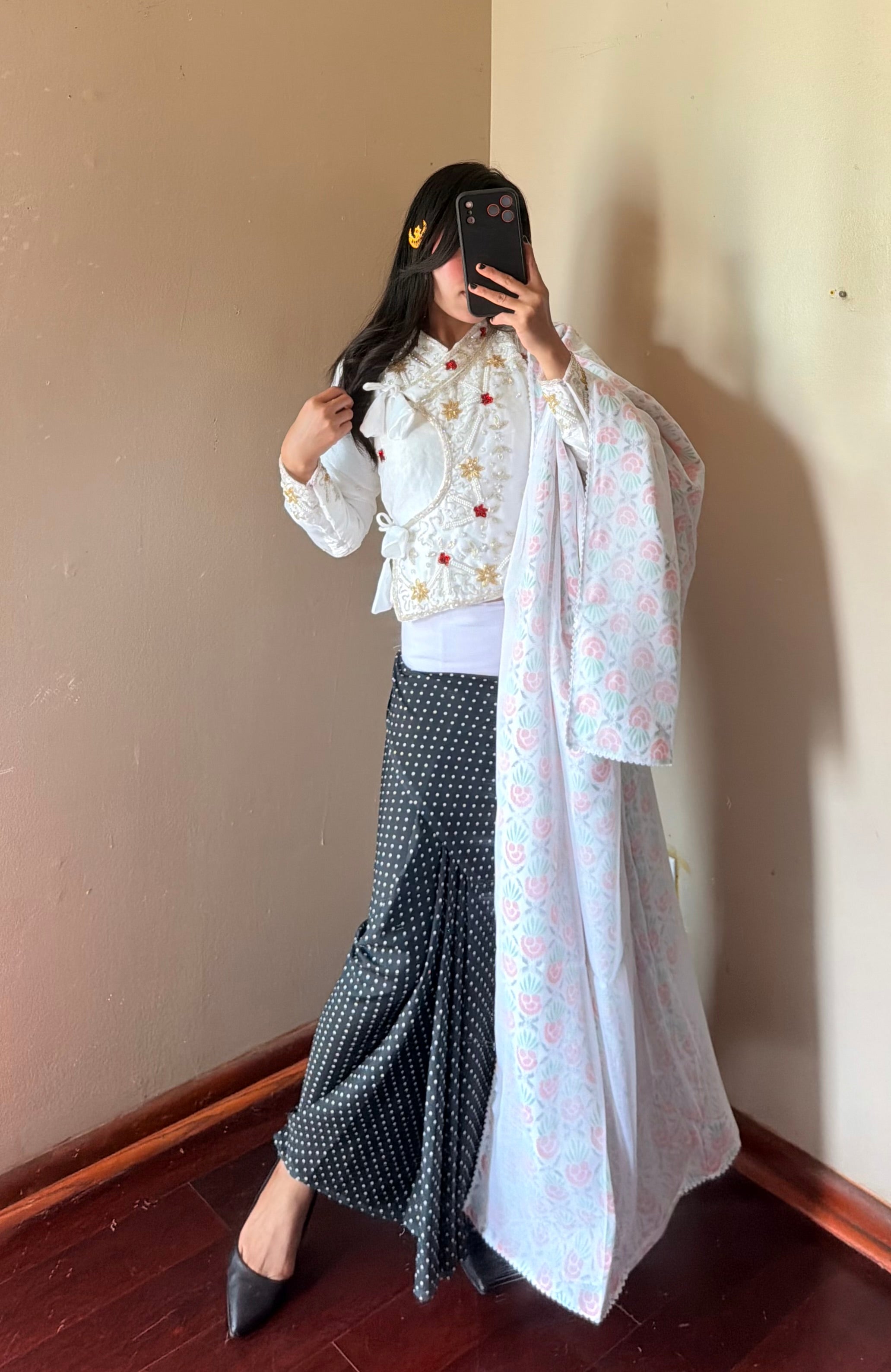 Traditional FariyaSaree Set