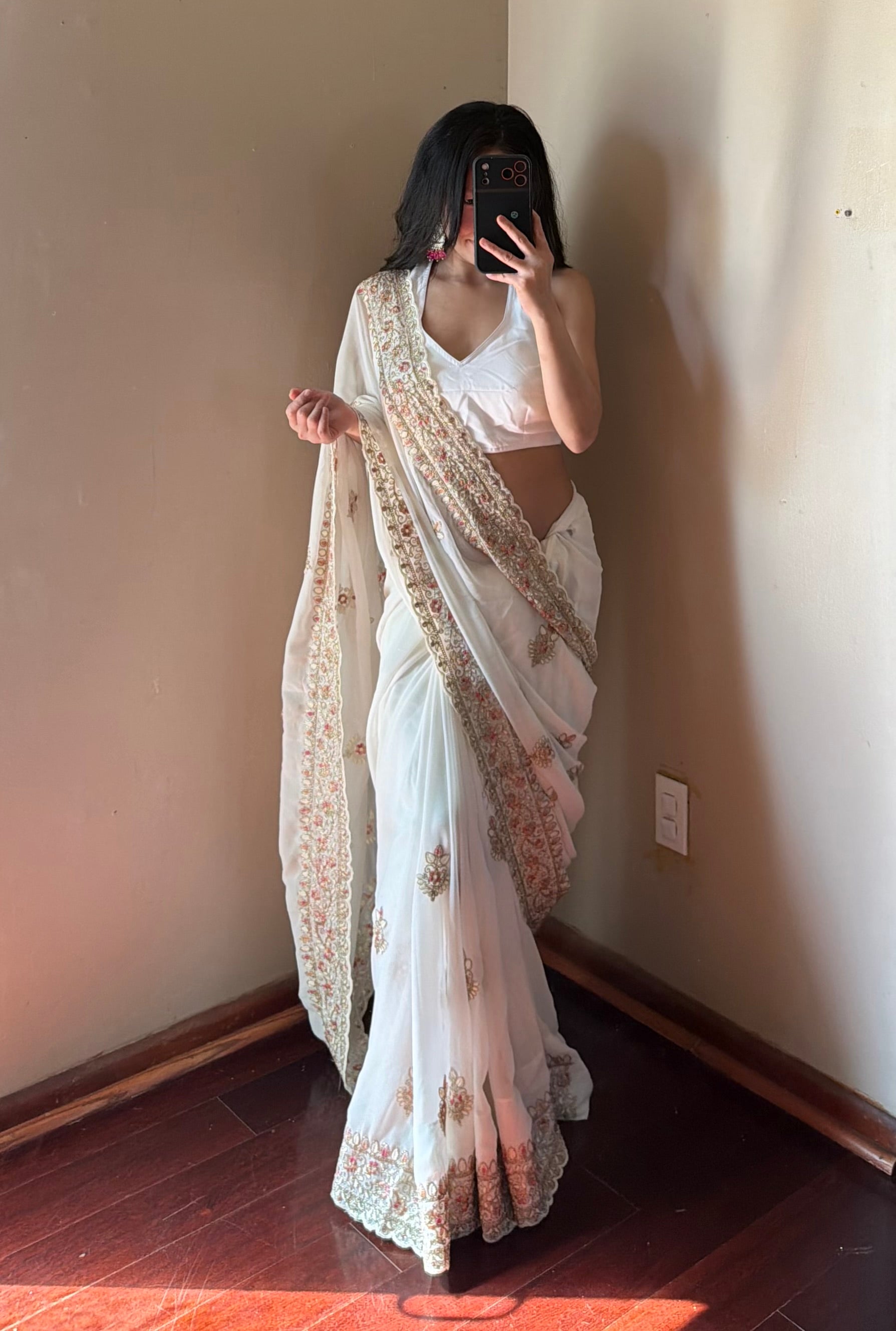 Chiffon Saree set