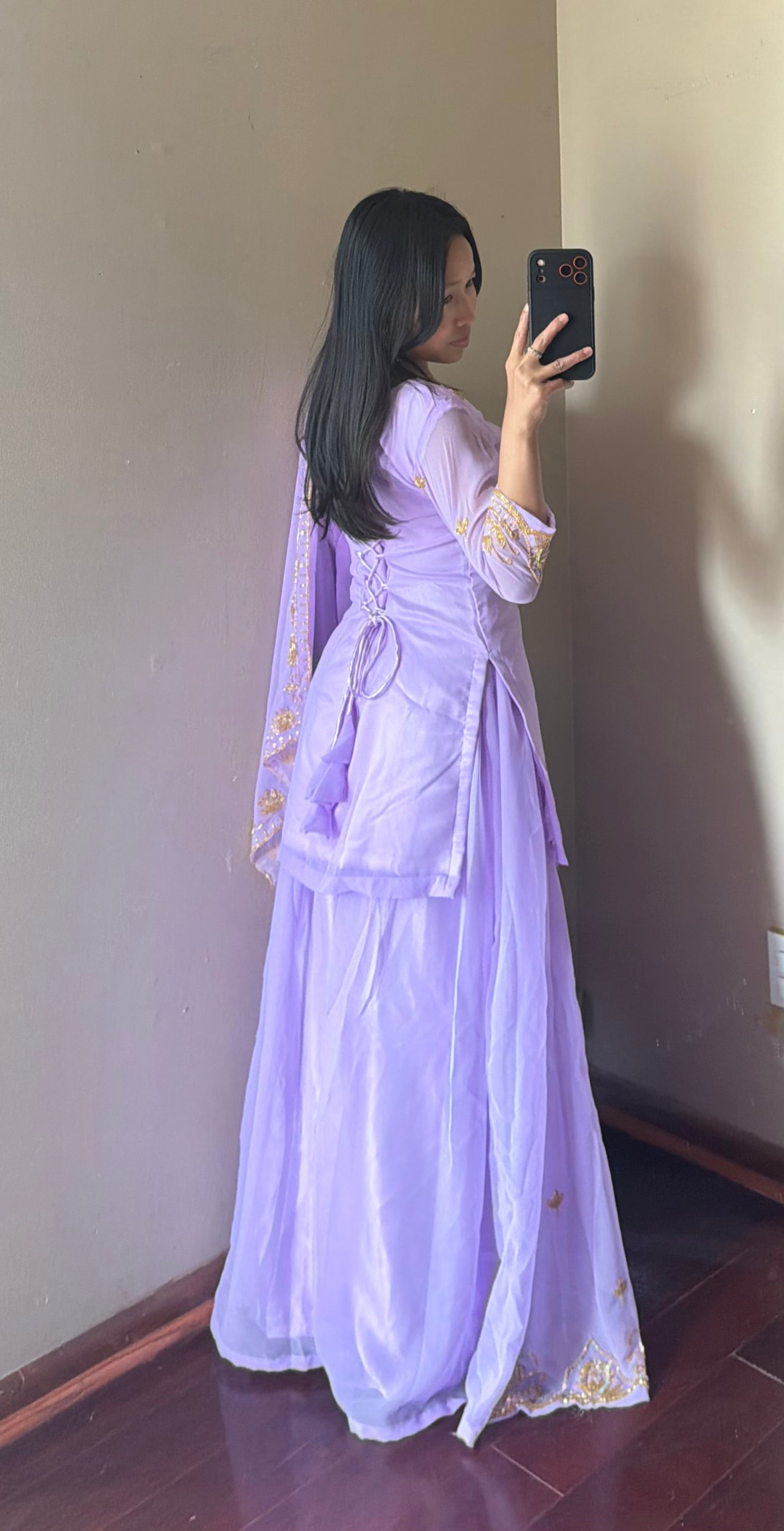 Heavy Handwork Kurta Suit