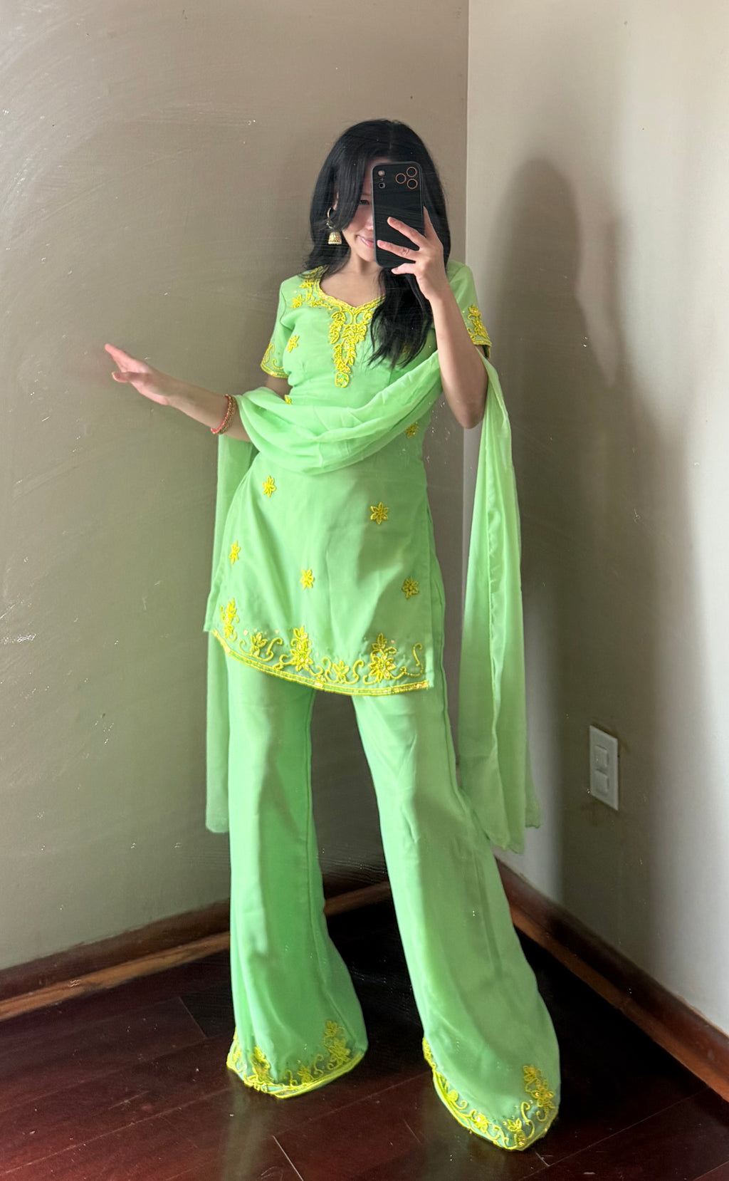 90s Handwork Kurta Set