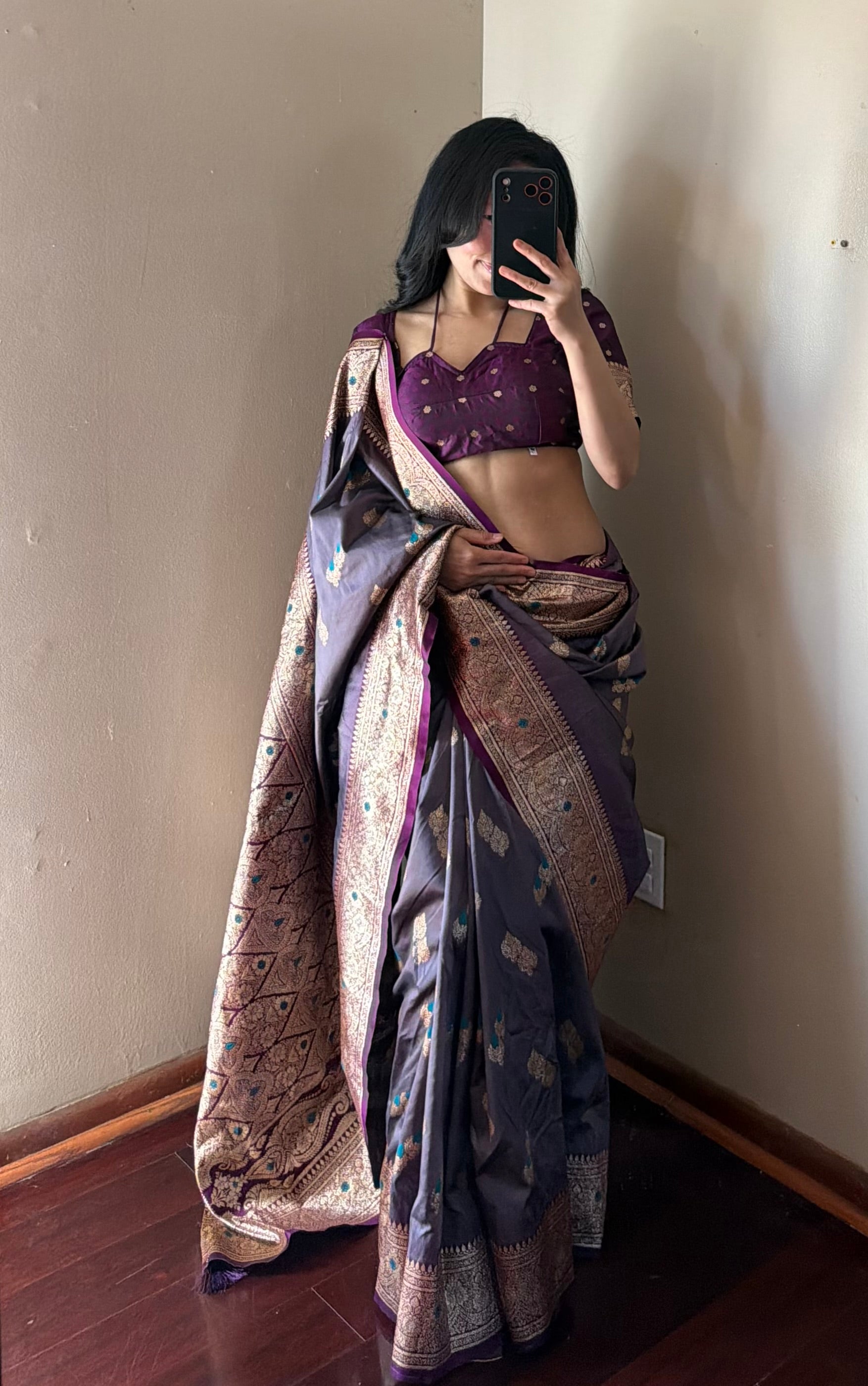 Dola silk Saree Set