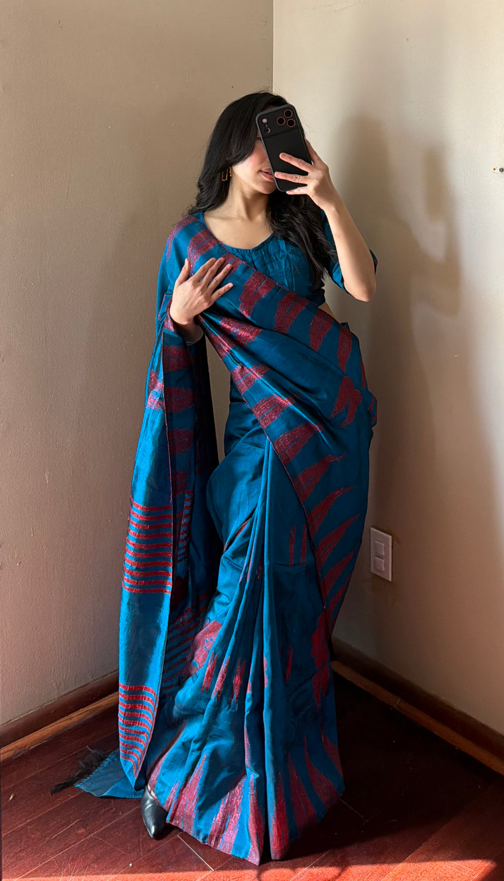 Pure Dhaka Saree set