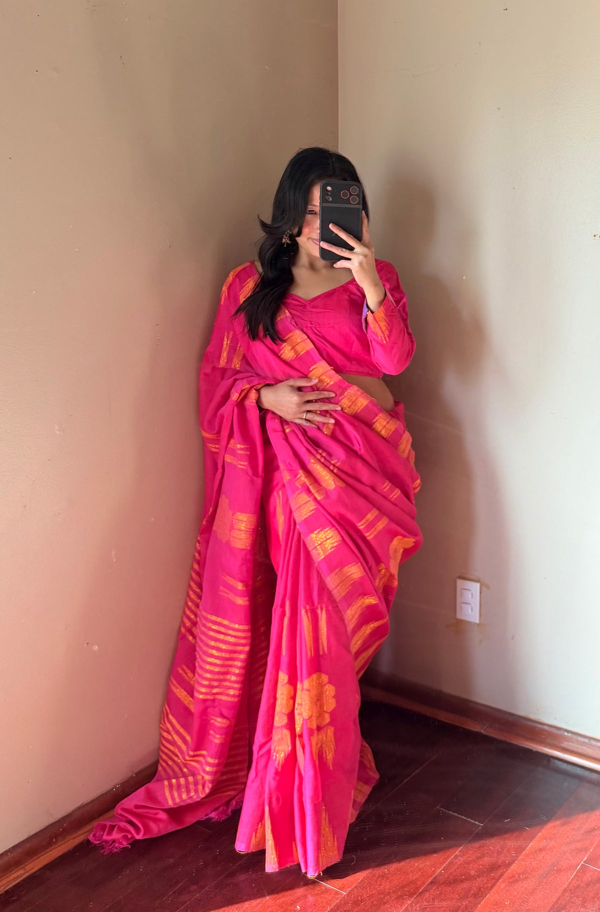Pure Dhaka Saree set
