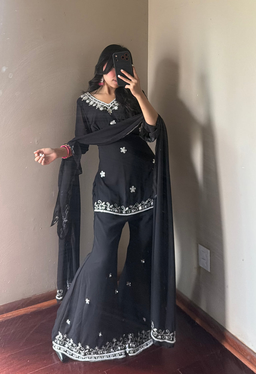 90s Handwork Kurta Suit
