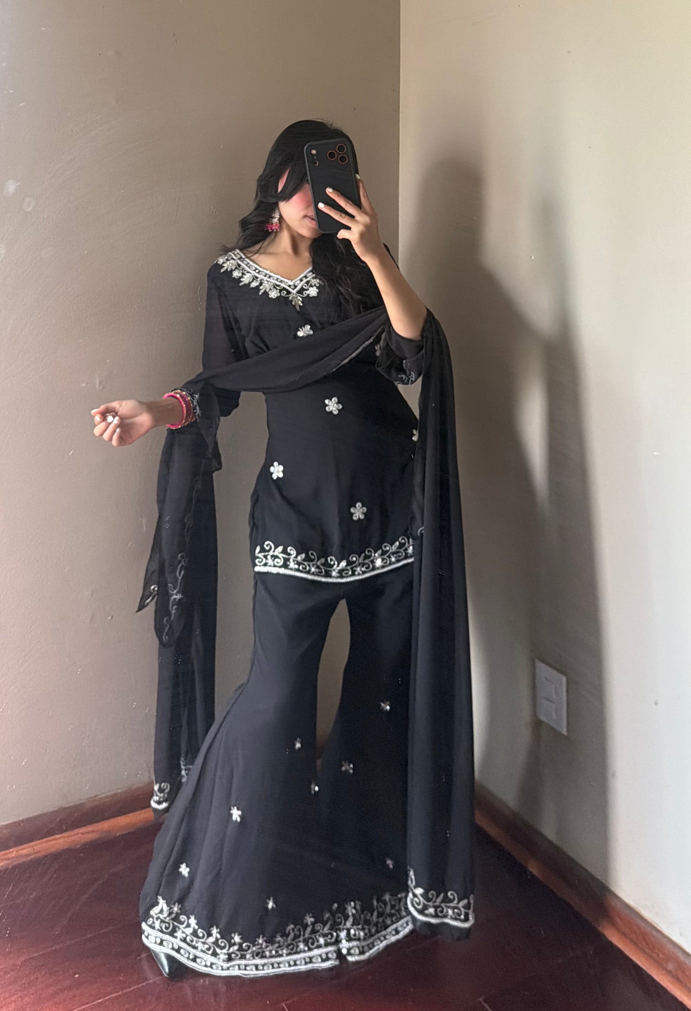 90s Handwork Kurta Suit
