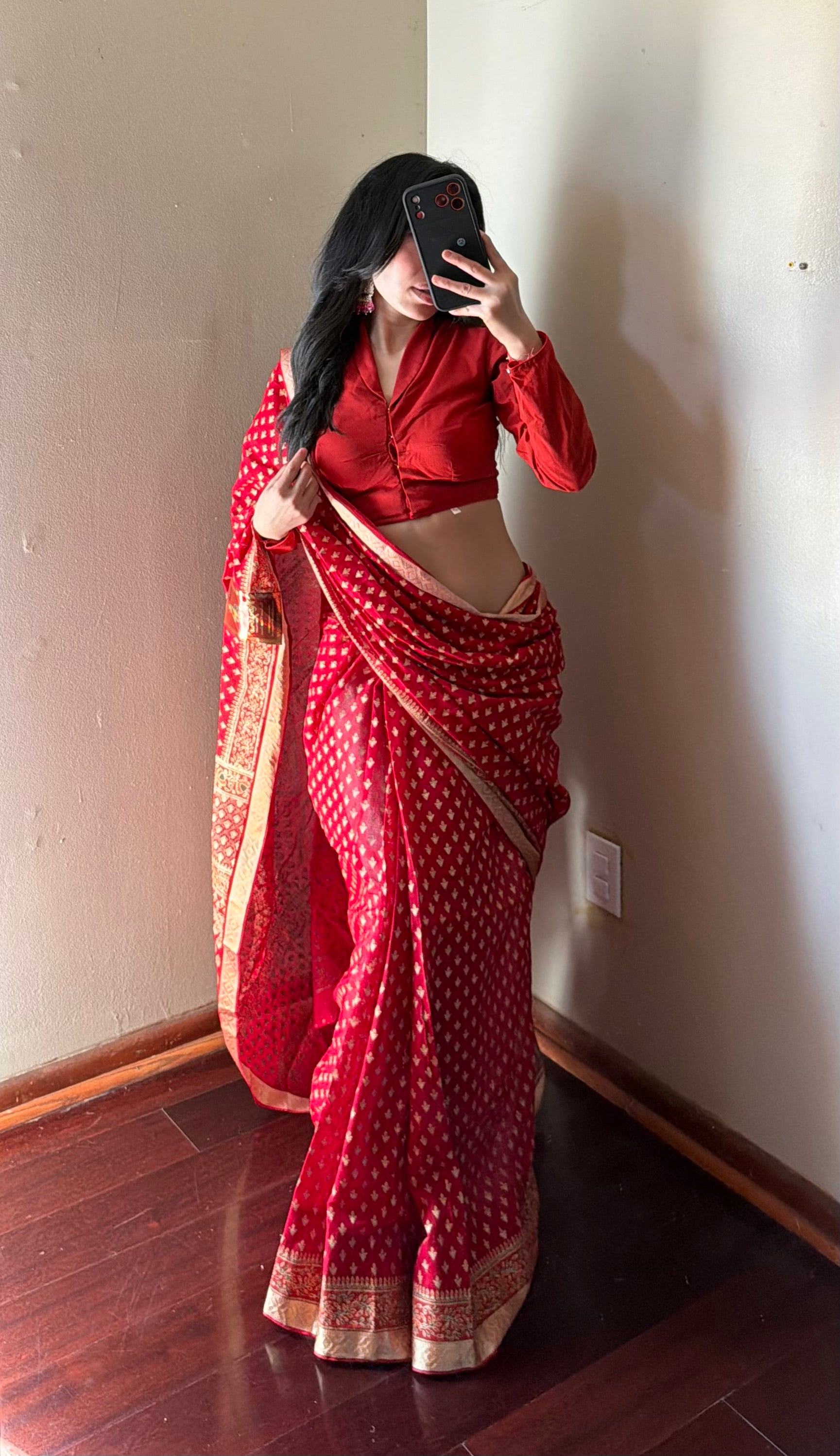 Cotton Saree set