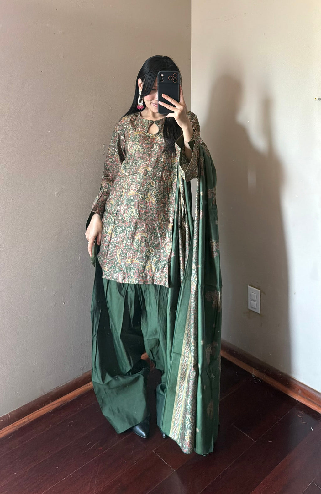 MUSLIN FARSHI SALWAR SET