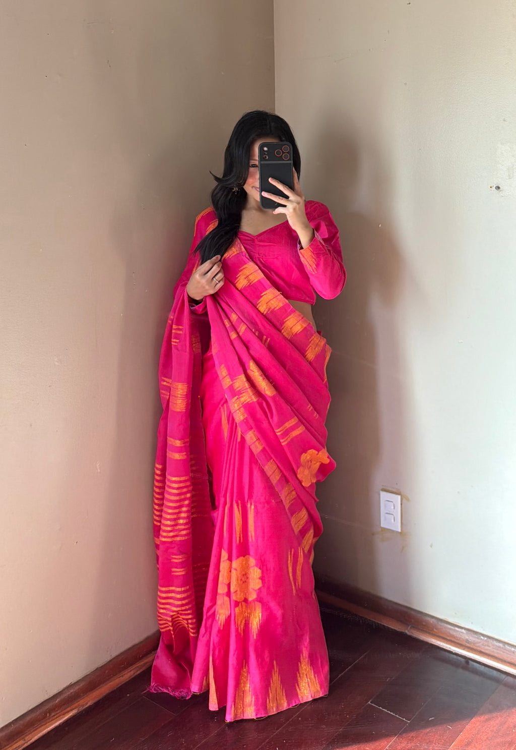 Pure Dhaka Saree set
