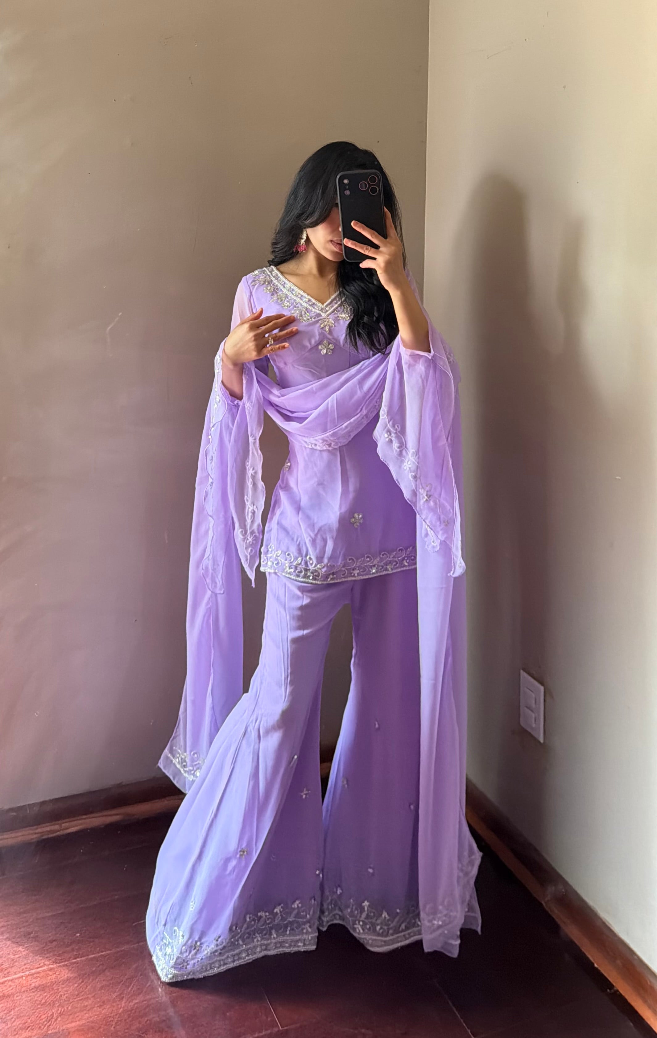 90s Handwork Kurta Suit