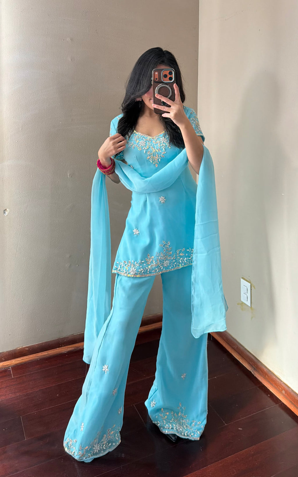 90s Handwork Kurta Suit