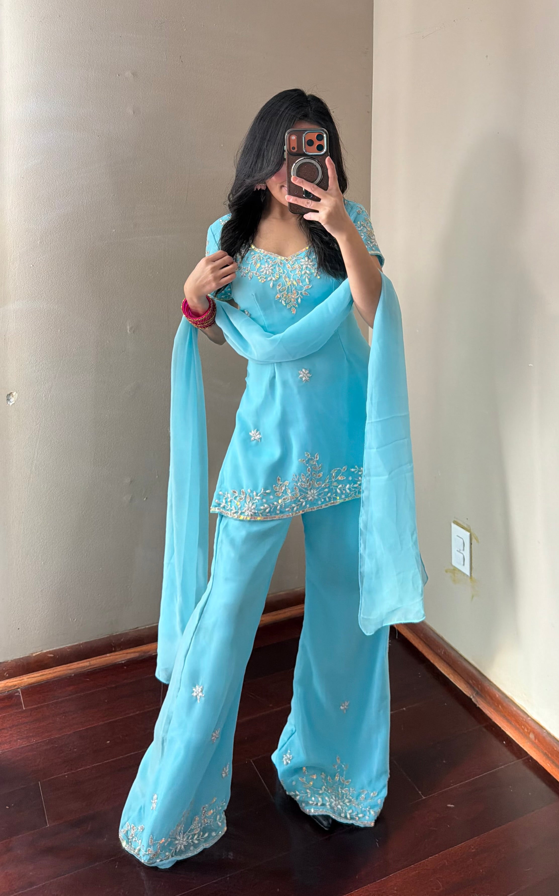 90s Handwork Kurta Suit