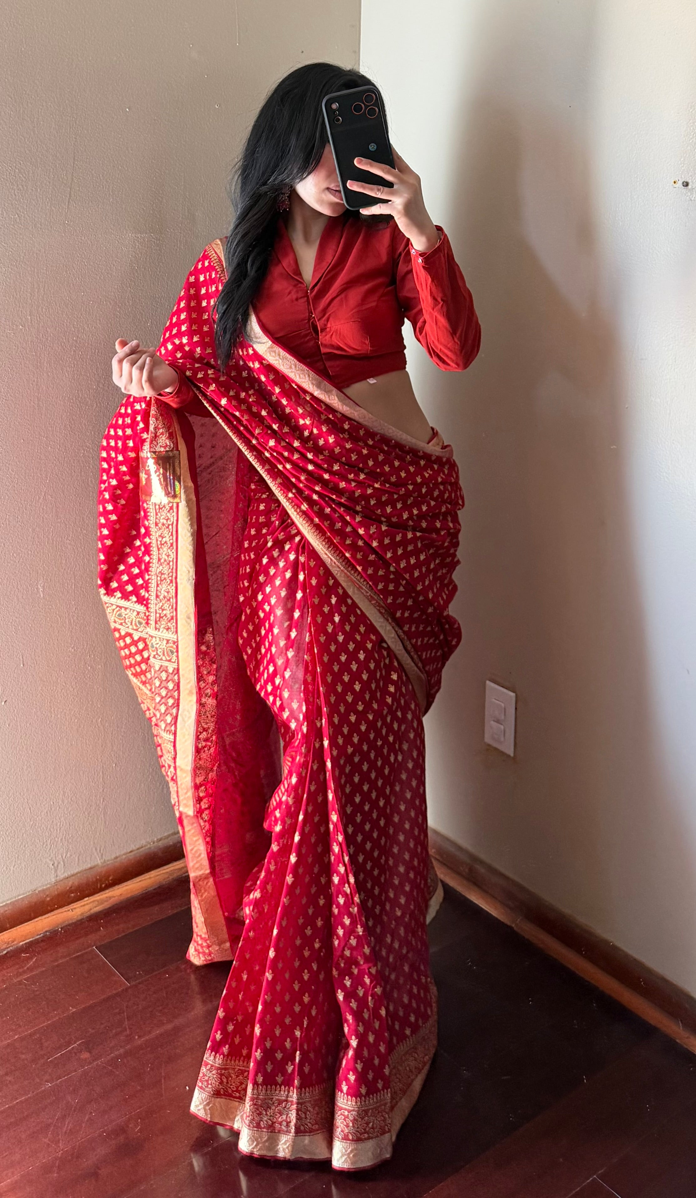Cotton Saree set