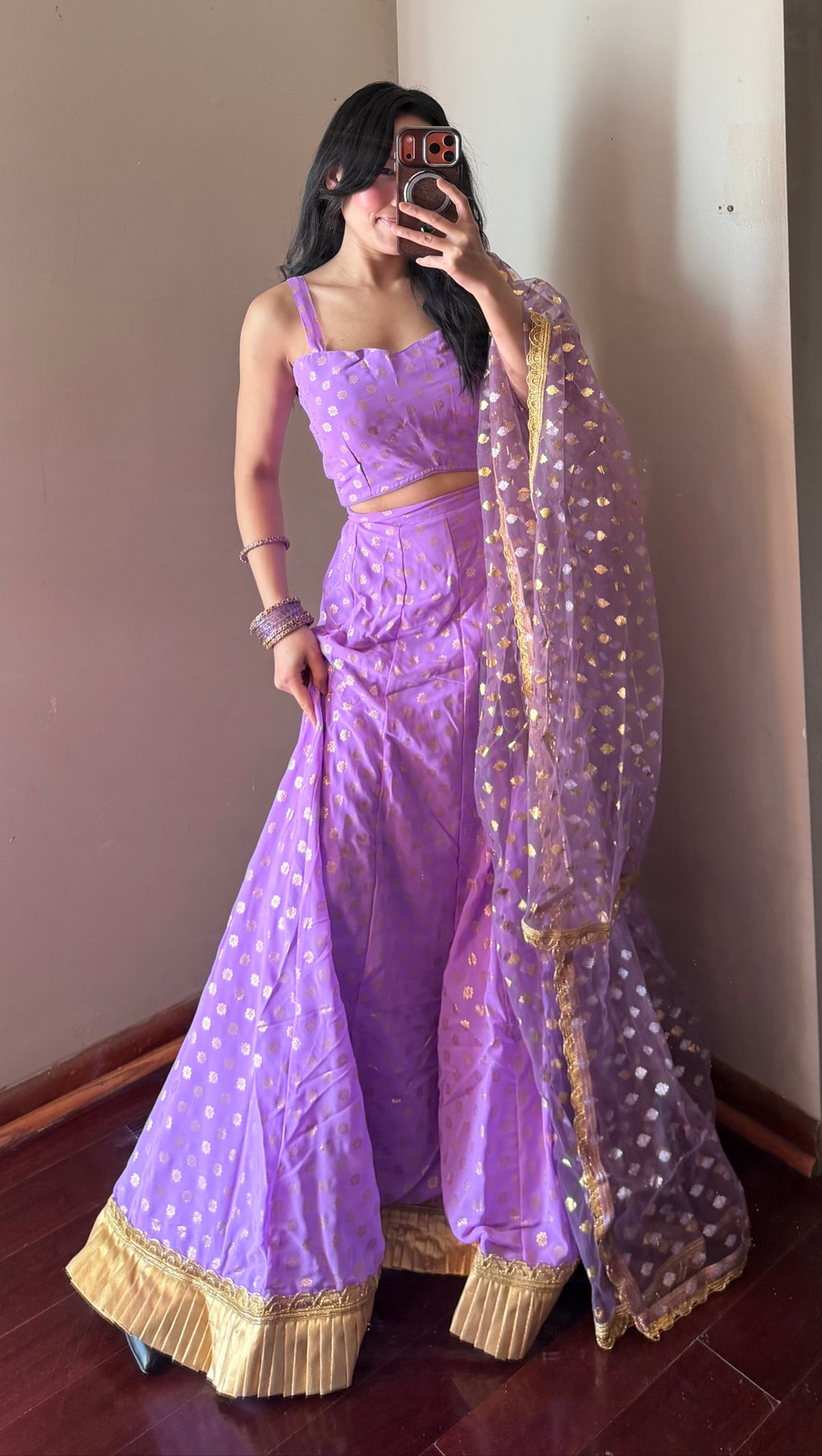 Light Purple Lehenga Set