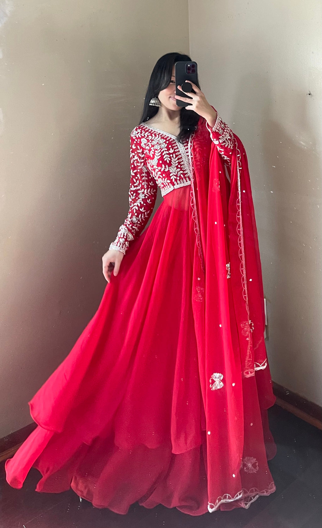 Anarkali suit  image 0