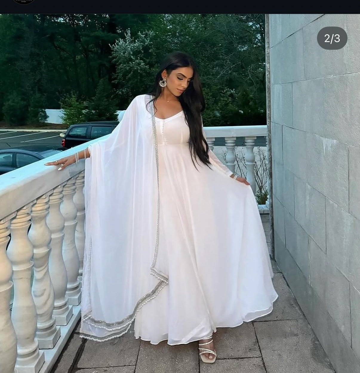 Customer wearing Sisters Collection