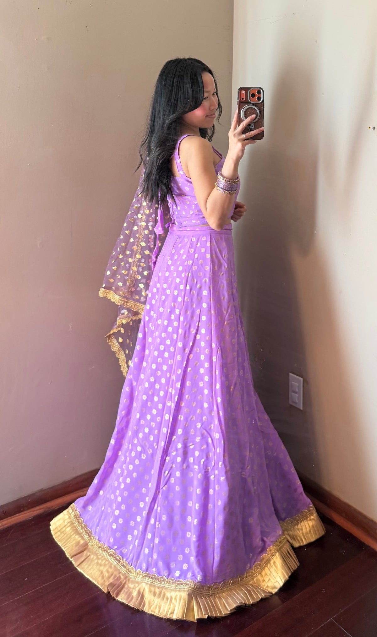 Light Purple Lehenga Set