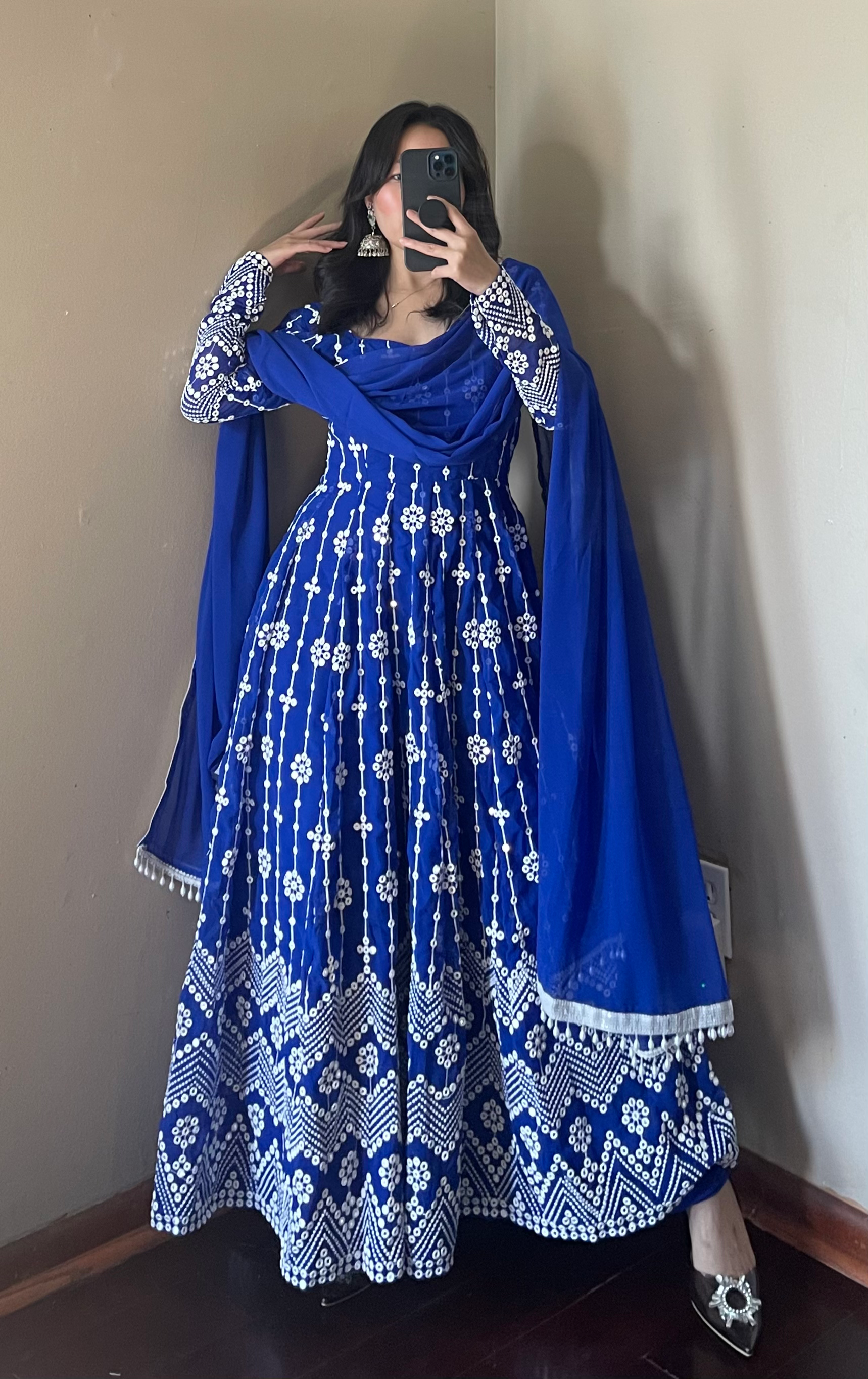 The Anarkali set image 2