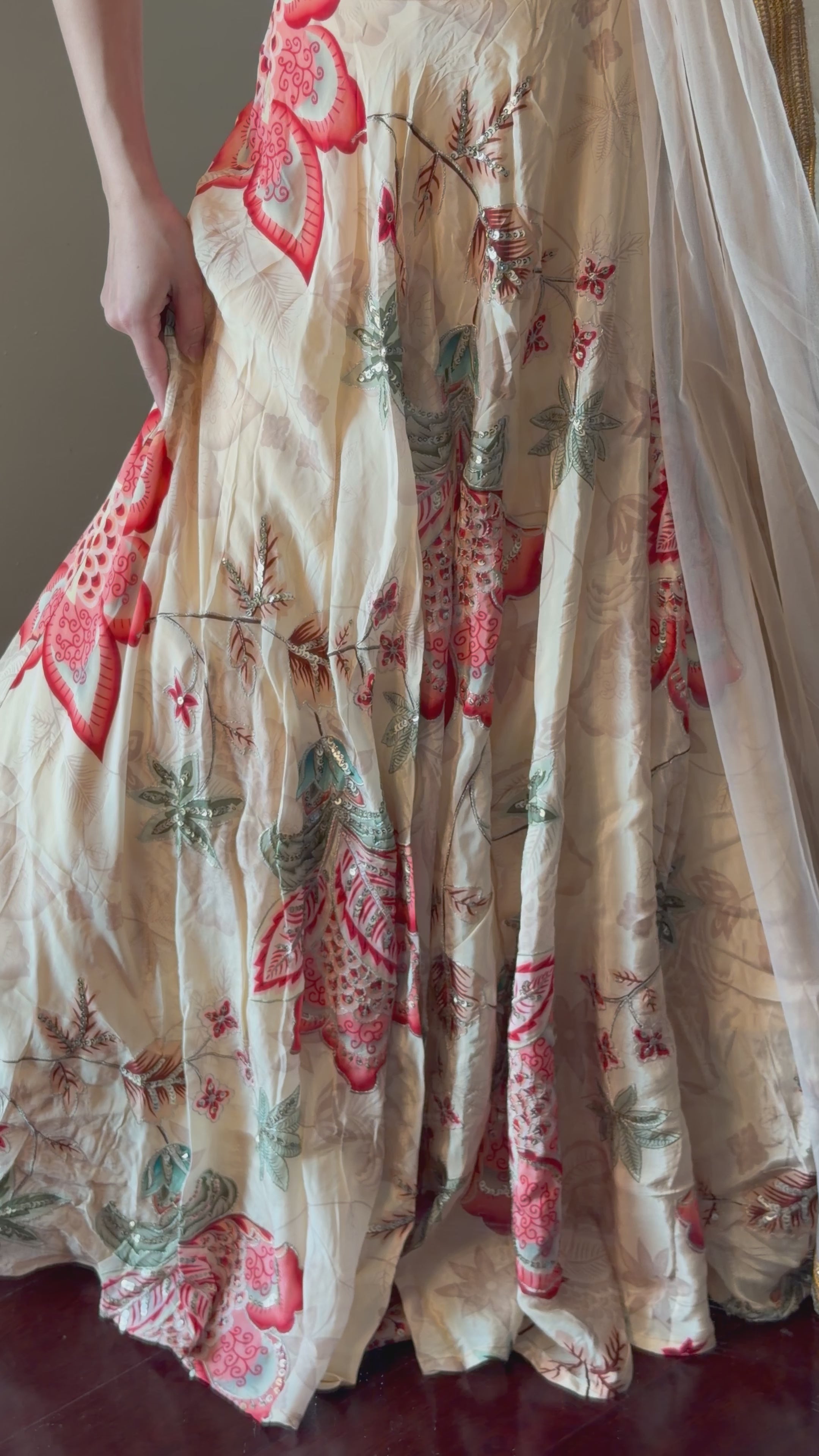 Floral Lehenga