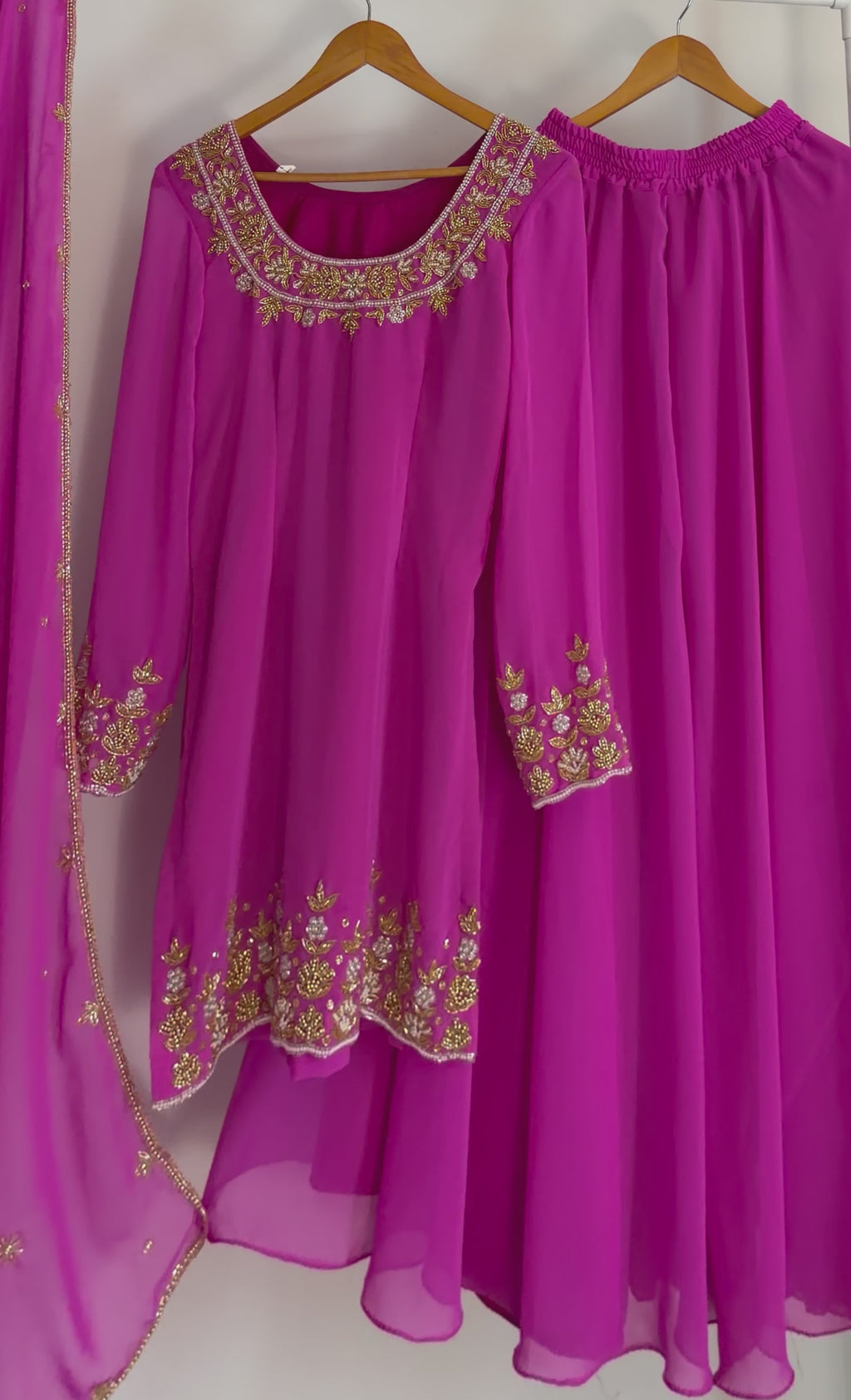Heavy-Handeork Kurta set