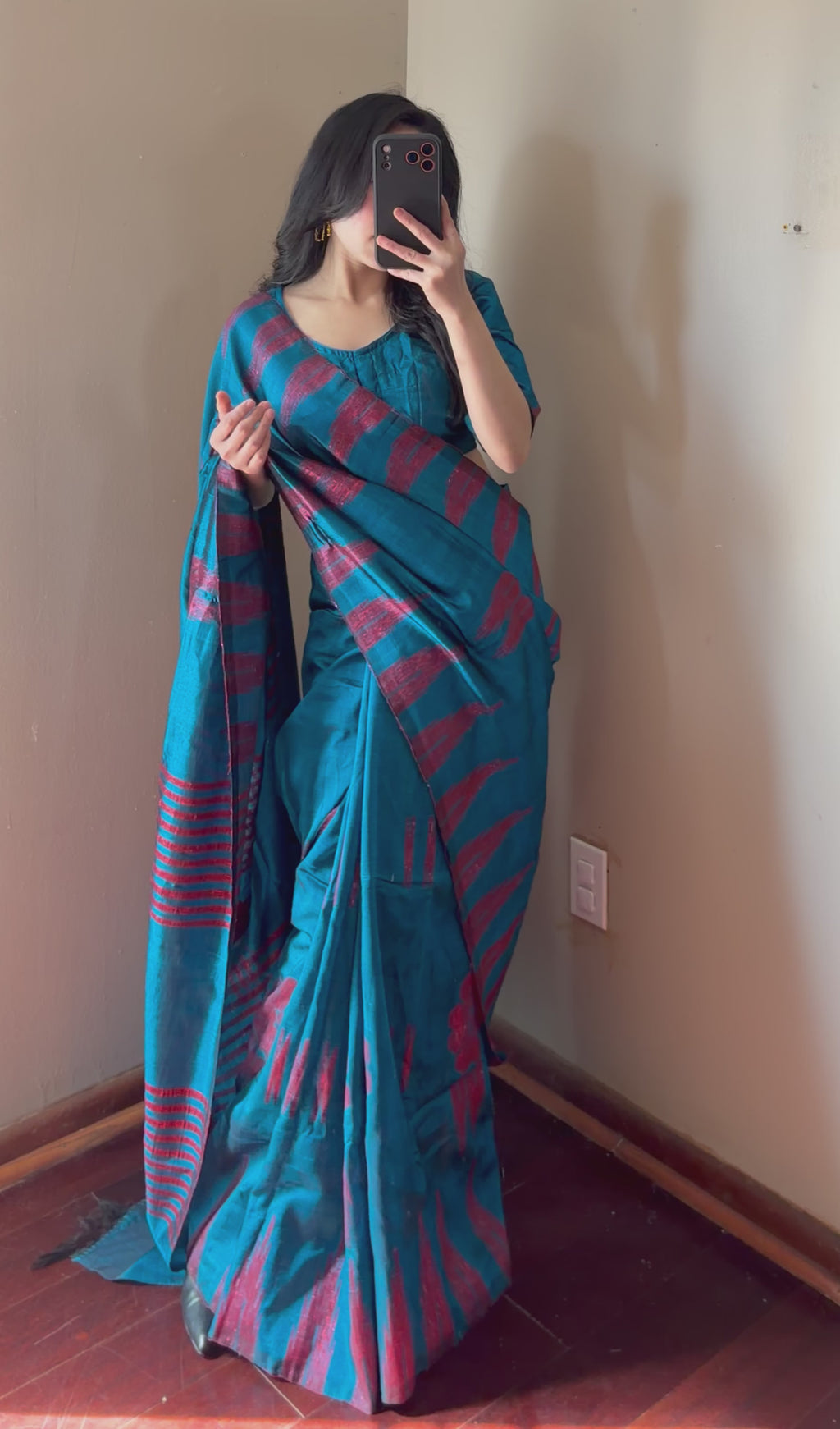 Pure Dhaka Saree set