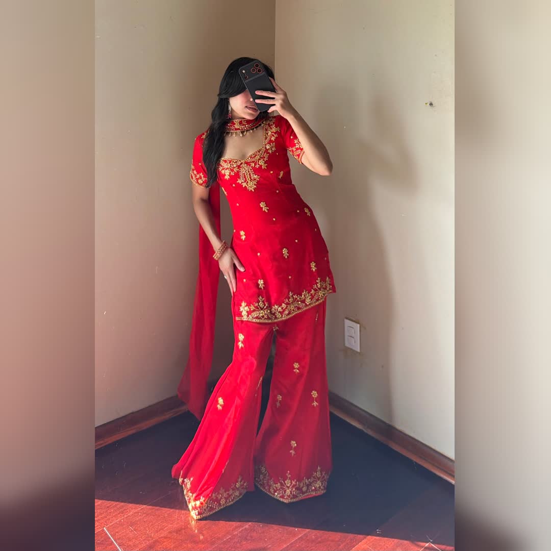 Handwork Kurta Suit