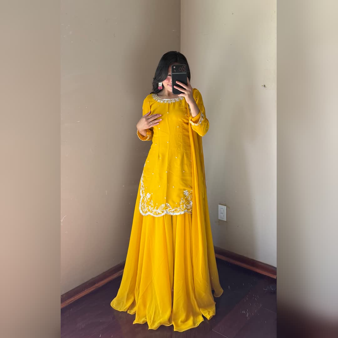 Handwork Kurta Suit
